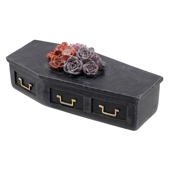 Mini Casket with Flowers by Ashland®
